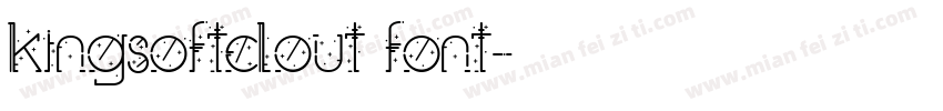 kingsoftclout font字体转换